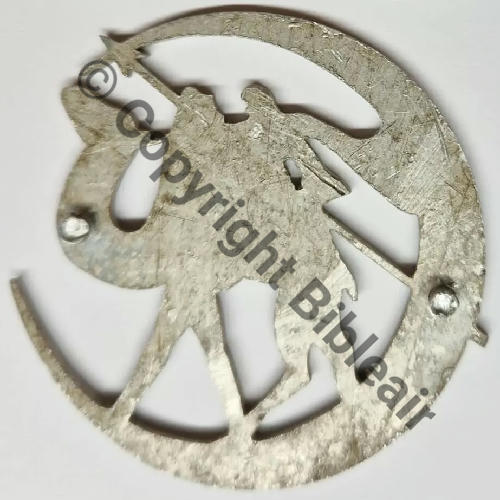 551  A1482NH 3eDRILLE VR.551 GB.II.62  Fab PERSO Alu Dos irreg 2 pointes Sup 50mm..Src.historia.collection2a 400EurInv 